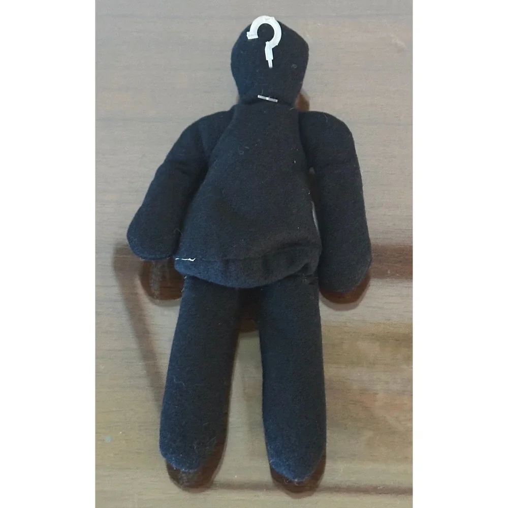 Beanie Boppers Bones Skeleton Cloth Doll Plush (24K 1997) Vintage RARE Halloween